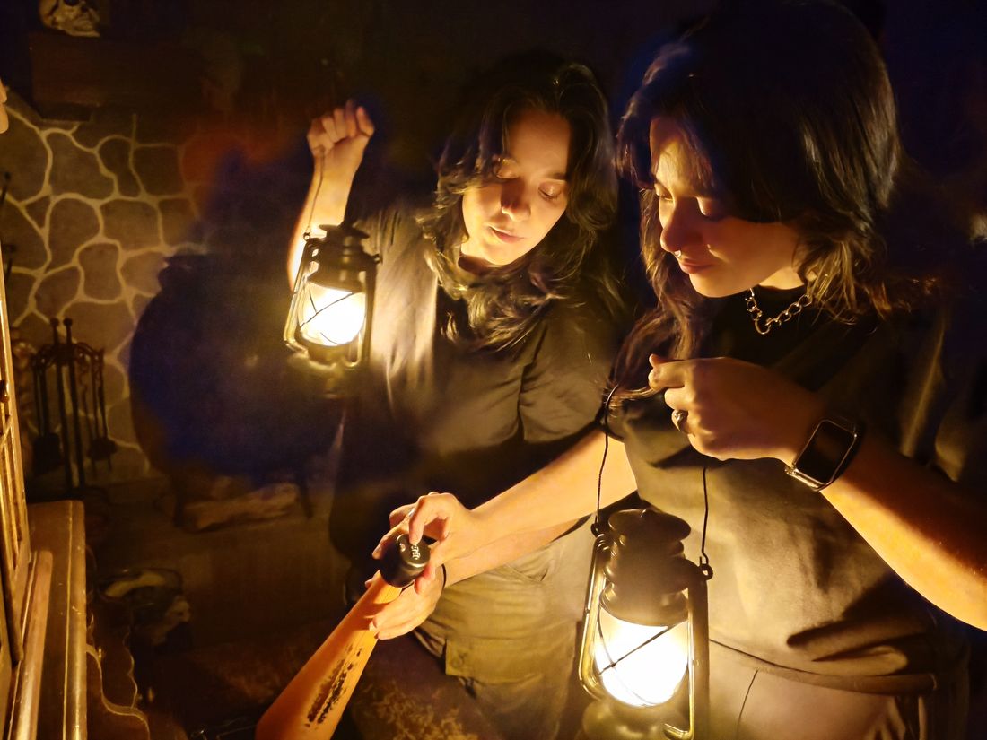 Plan de lluvia en Marbella · escape room — faroles niebla